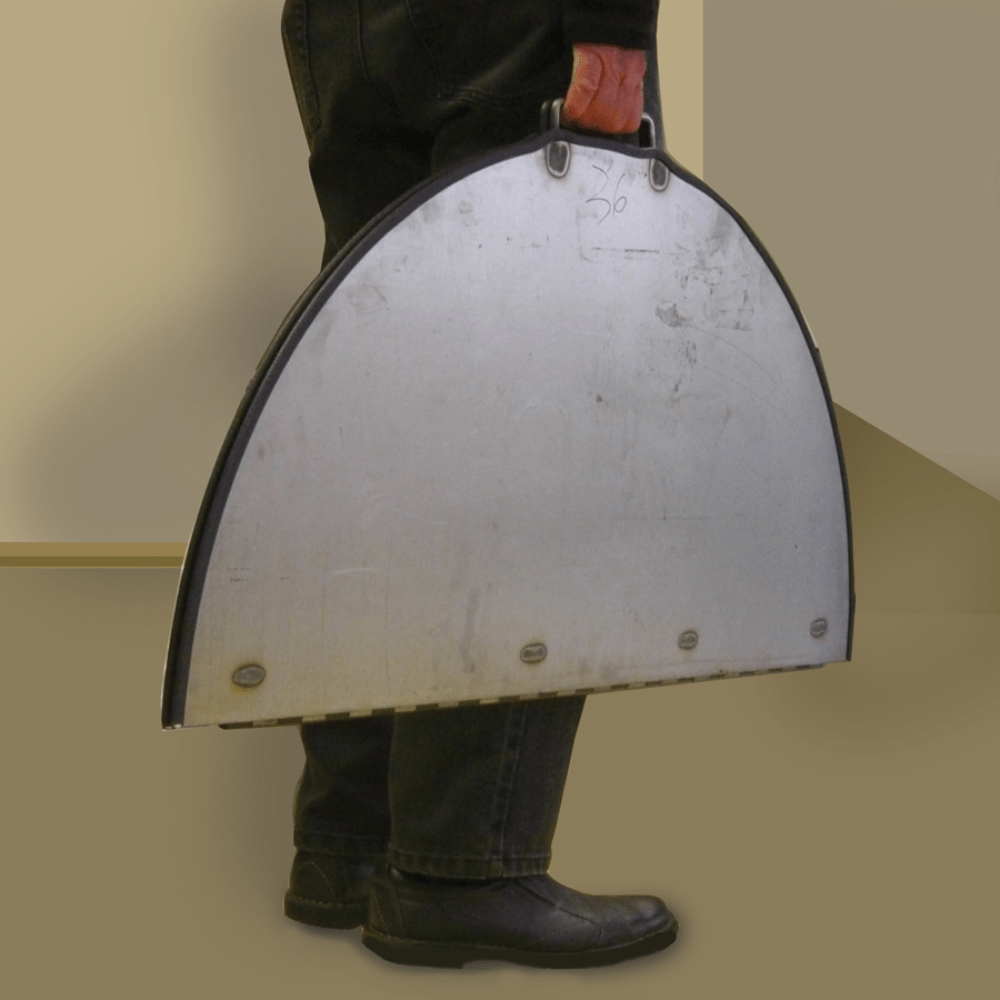 round folding fire pit cover