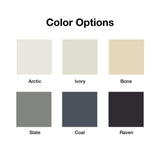 gray, black, beige, and white color for modern blaze gas fire bowl