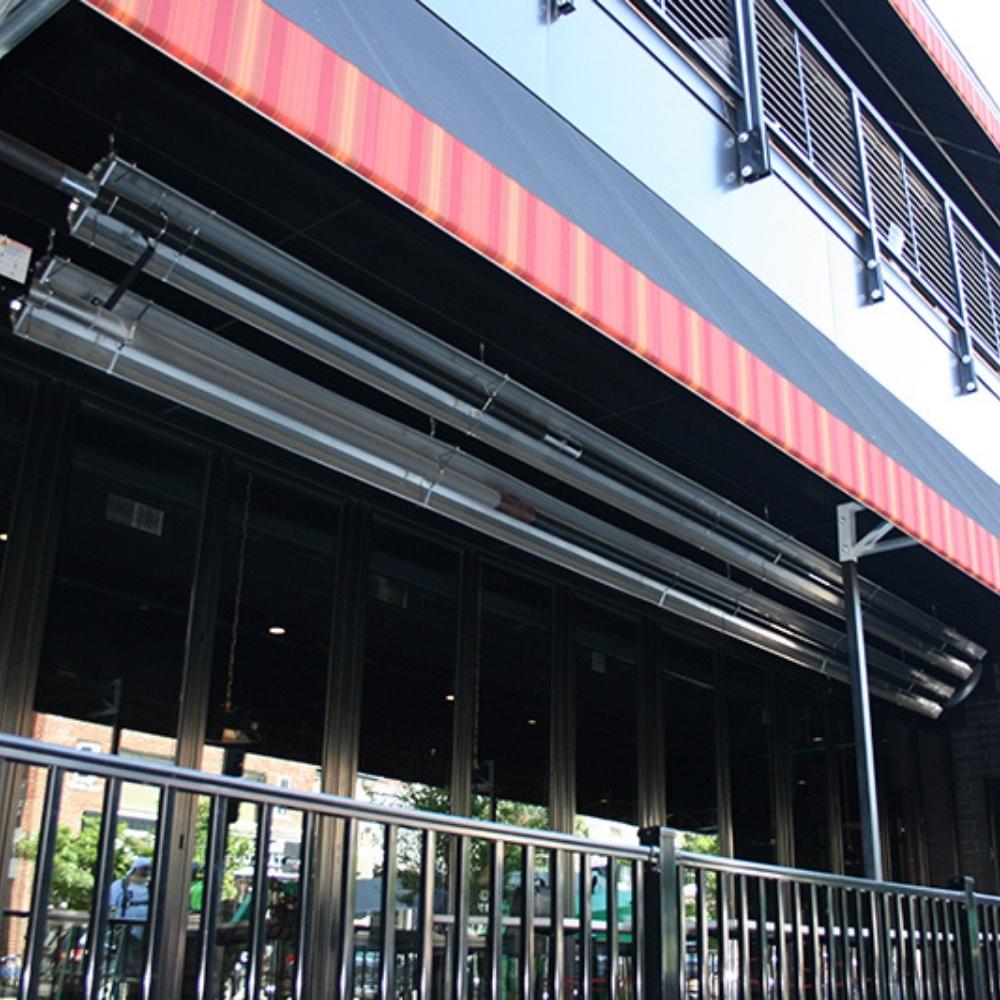 Ndustria NBH Indoor Infrared Straight Gas Heater Lifestyle