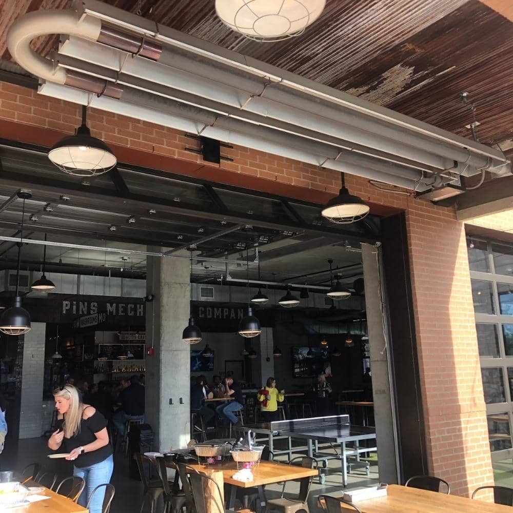 Ndustria NBH Indoor Infrared U-Tube Gas Heater