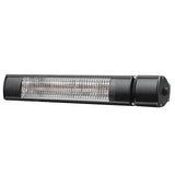 NDUSTRIA™ NEL 26" 1500W 120V Indoor/Outdoor Infrared Electric Heater Black