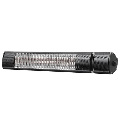 NDUSTRIA™ NEL 26" 1500W 120V Indoor/Outdoor Infrared Electric Heater Black
