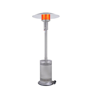 Patio Comfort PC02SS Portable Stainless Steel Propane Heater with Wheels