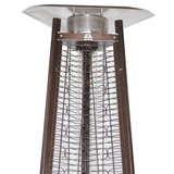 RADtec Antique Bronze Pyramid Propane Patio Heater reflector