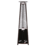 RADtec Antique Bronze Pyramid Propane Patio Heater compartment