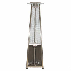 RADtec 93-Inch Stainless Steel Pyramid Propane Patio Heater compartment