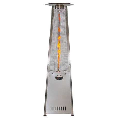 RADtec 93-Inch Stainless Steel Pyramid Propane Patio Heater - 93-PYR-FLM-SS