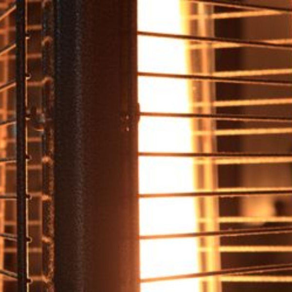 Swirling Flame encased in Glass Tube - lifestyle view