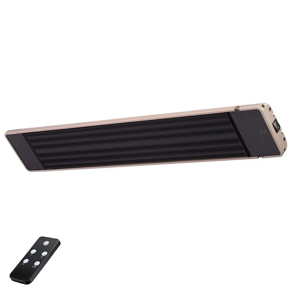 RADtec Design Series 47" 1500W 110V Indoor/Outdoor Infrared Electric Heater With Handheld remote