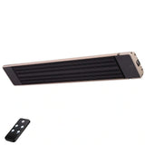 RADtec Design Series 47" 1500W 110V Indoor/Outdoor Infrared Electric Heater With Handheld remote