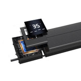 RADtec Design Series 62" 2400W 220V Infrared Electric Heater Wifi Smart Controlled - angle view