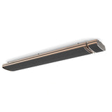 RADtec Design Series 43" 1500W 110V Infrared Electric Heater Wi-Fi Remote Controlled - angle view