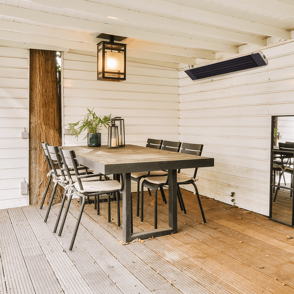 RADtec Design Series 72" 3300W 220V Indoor/Outdoor Infrared Electric Heater With Handheld remote