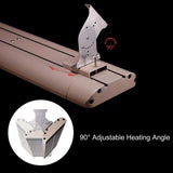 Mounting Bracket of RADtec Design Series 72" 3300W 220V Indoor/Outdoor Infrared Electric Heater