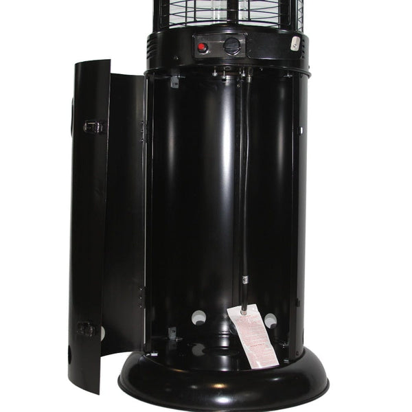 RADtec Ellipse Flame Propane Patio Heater Compartment