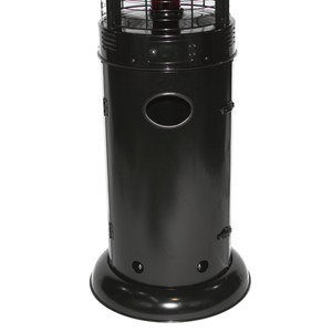 RADtec Ellipse Flame Propane Patio Heater propane tank compartment