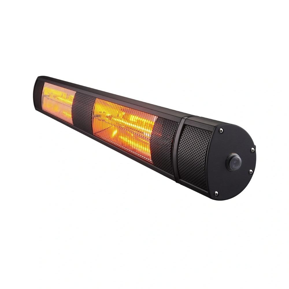 RADtec Genesis Series 38&quot; 3000W 220V Infrared Electric Heater (Angled View)