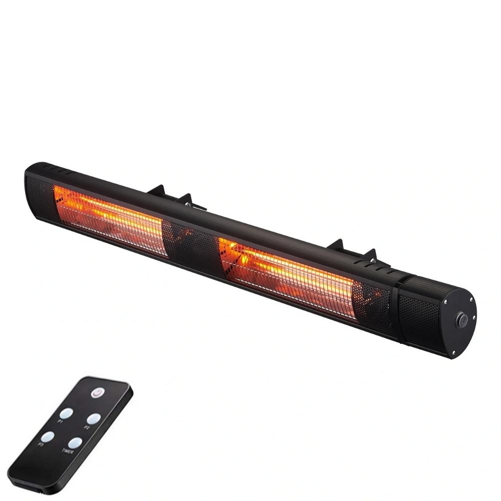 RADtec Genesis Series 38&quot; 3000W 220V Infrared Electric Heater With Remote