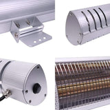 RADtec Genesis Series 38" 3000W 220V Infrared Electric Heater (Close-up View)