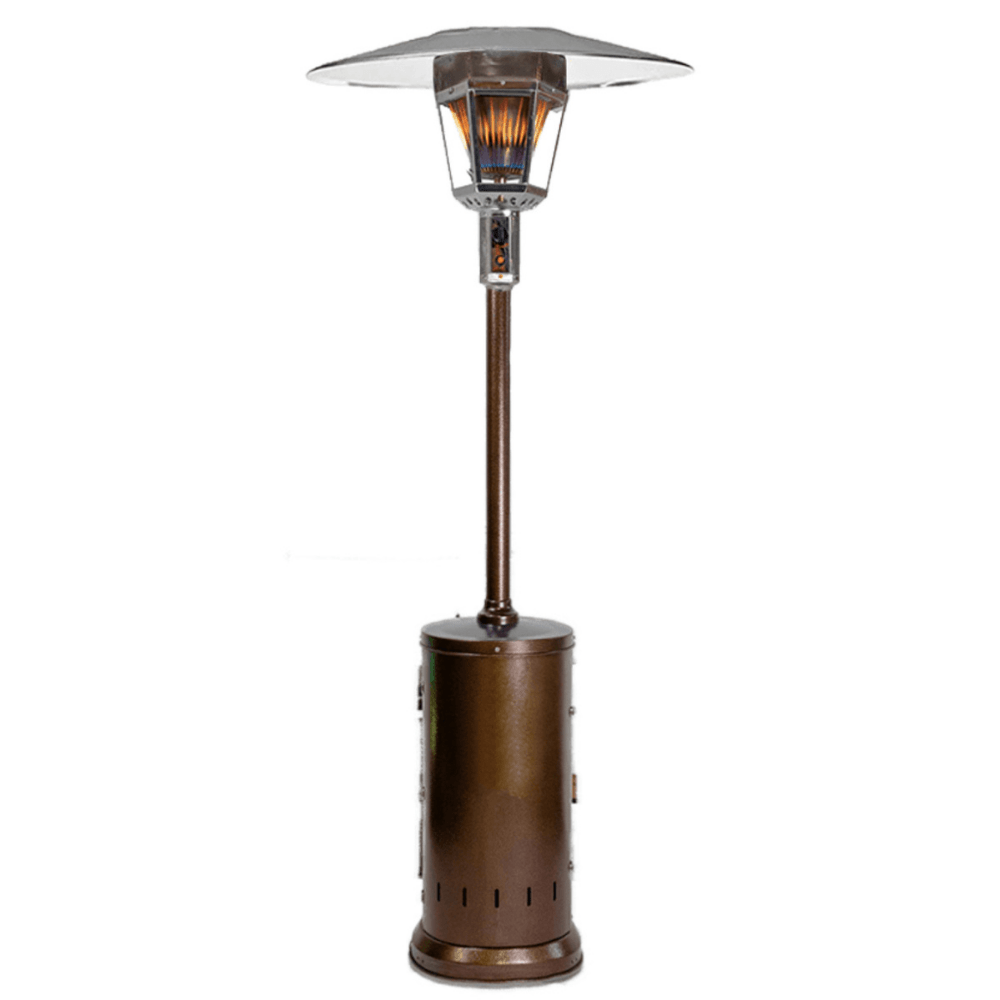 RADtec Real Flame 96-Inch Antique Bronze Natural Gas Patio Heater - 96-NTR-GAS-AB