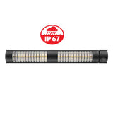 RADtec Torrid Series 34-Inch 4000 W 220 V Electric Infrared Heater turned off