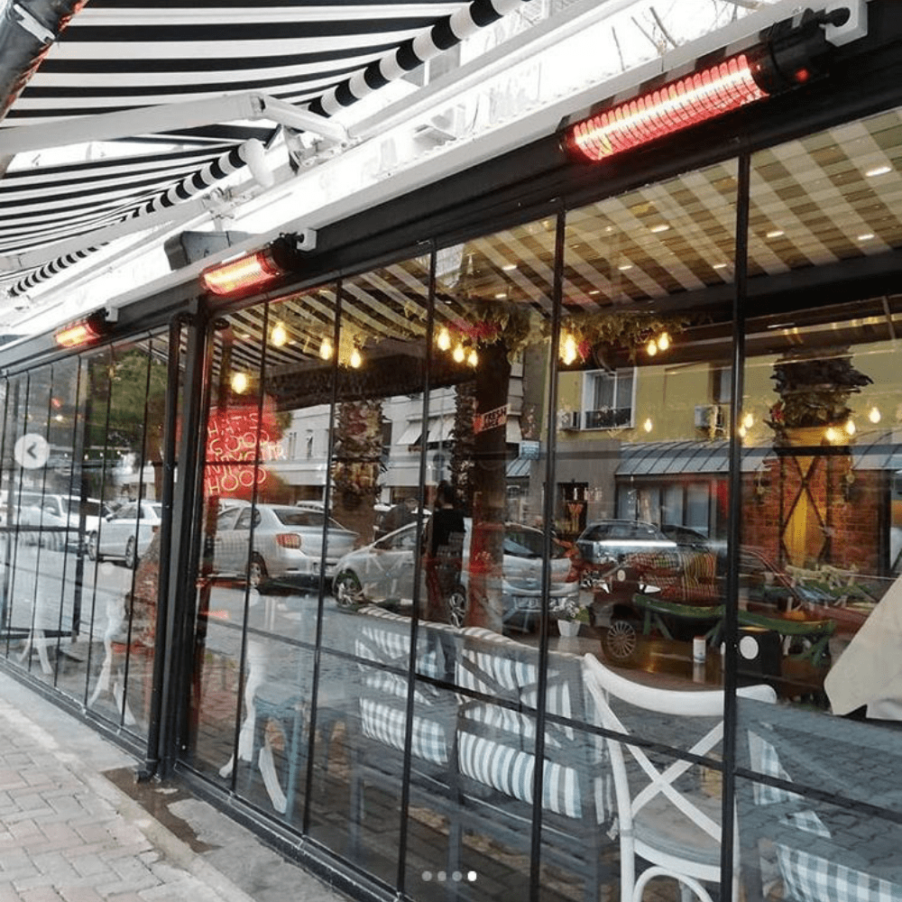 RADtec Torrid Series 50-Inch 4000 W 220 V Electric Infrared Heater - 50-TOR-INF-HT