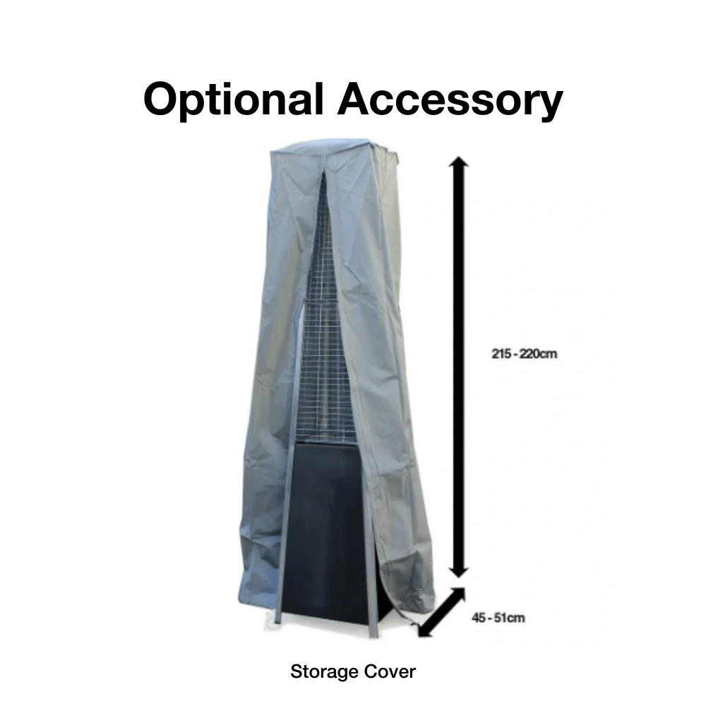 storage cover for tower flame patio heater