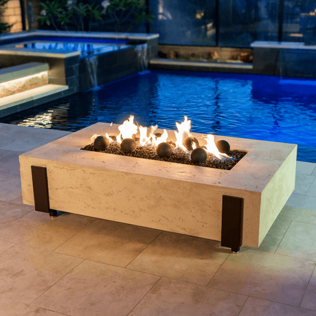 Real Fyre Fire Spheres on fire pit