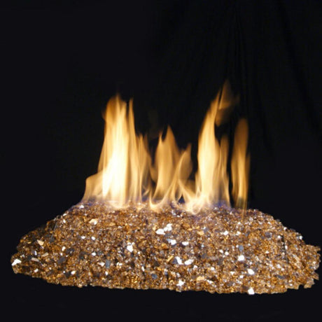Reflective Fire Glass Options