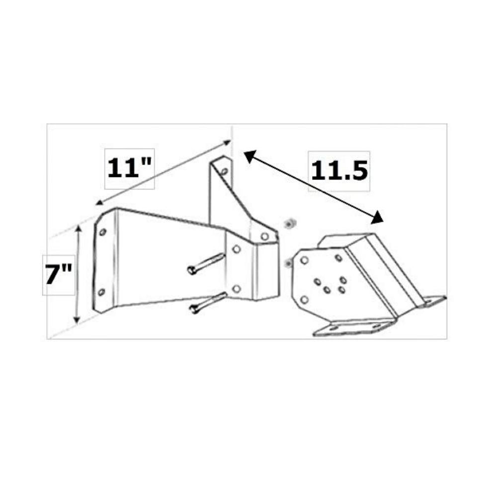 Schwank Wall Mount Options for Single Stage bistroSchwank and 2-stage heaters