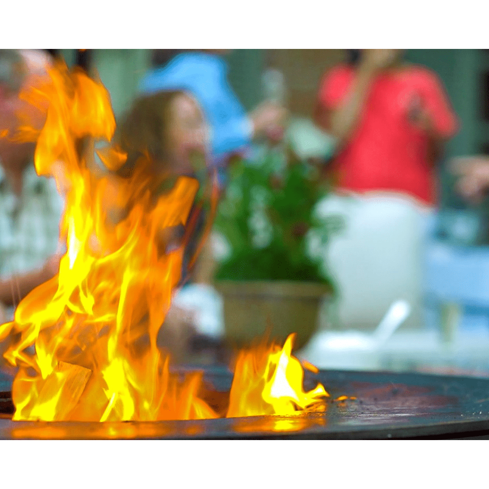 seasons fire pits fire pit grill wood or charcoal burning flame