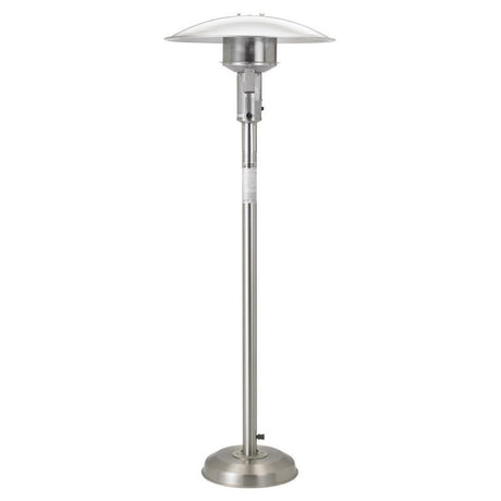 Sunglo Portable Stainless Steel Natural Gas Heater with Manual Ignition