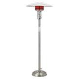 Sunglo Portable Stainless Steel Natural Gas Heater with Manual Ignition - close-up view
