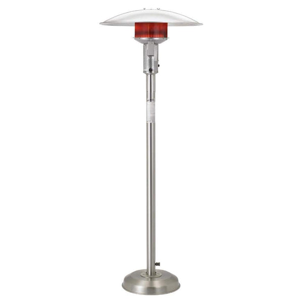 Sunglo Portable Stainless Steel Natural Gas Heater with Manual Ignition - close-up view