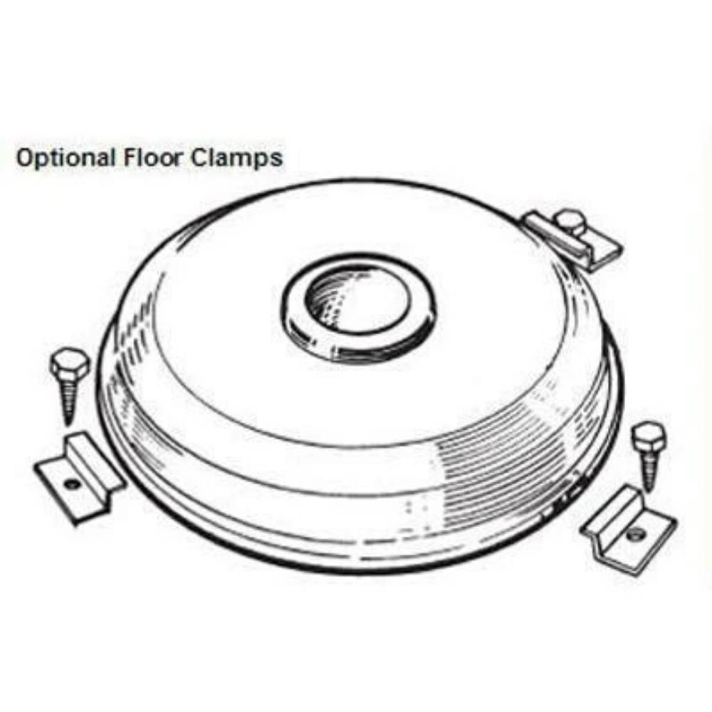 Sunglo Floor Clamp Kit Installation Guide