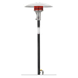 Sunglo Permanent Post Black Natural Gas Heater - alternate view