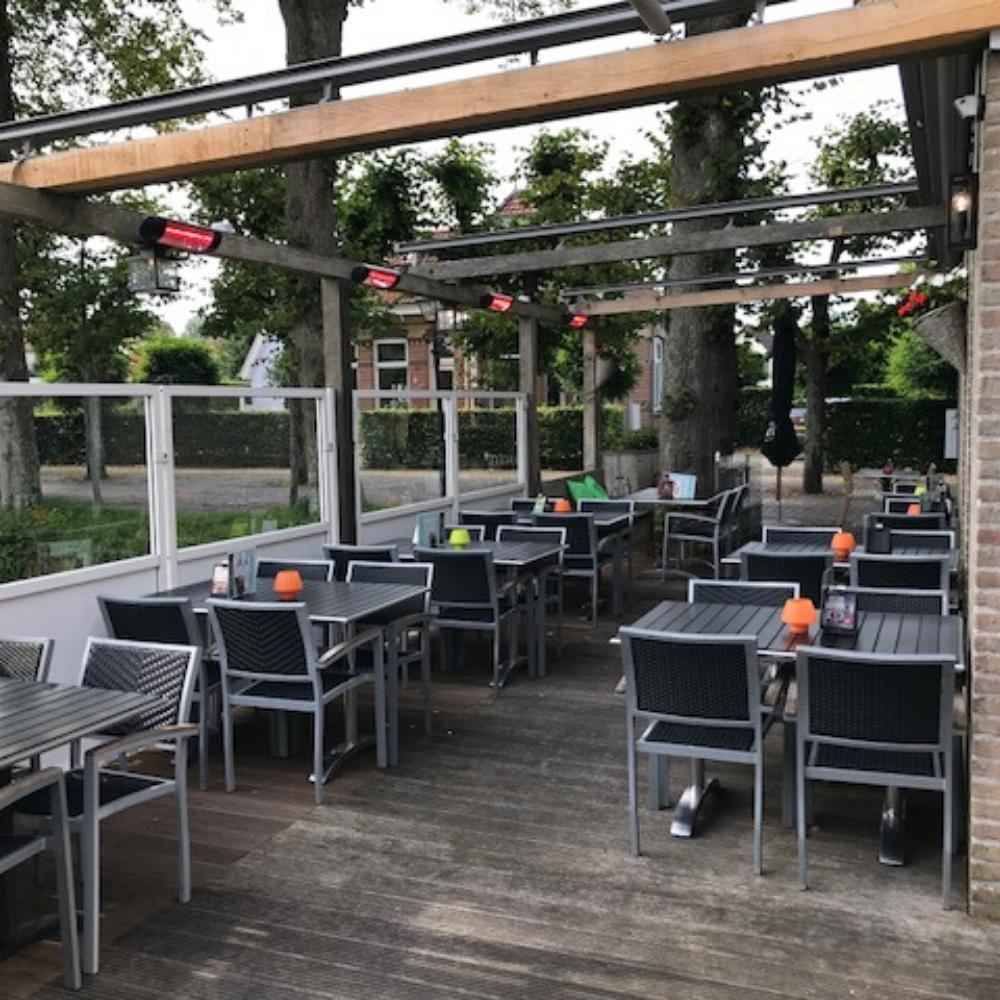 SUNHEAT 19" 1500W 120V Infrared Electric Heaters in Black Wall Mounted