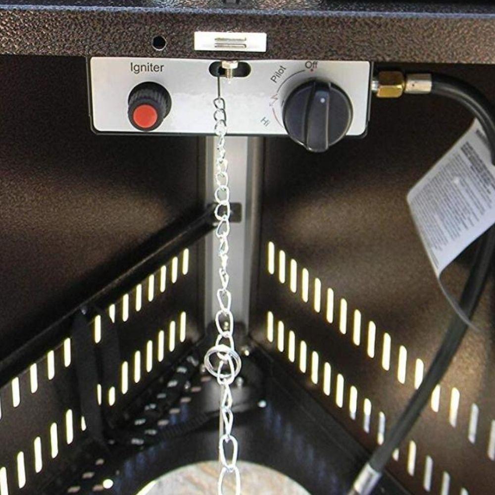 Ignition Switch hidden inside Tank Compartment