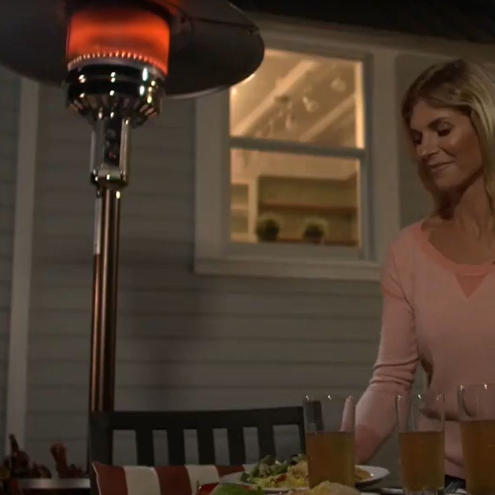 Patio Heater in outdoor setting