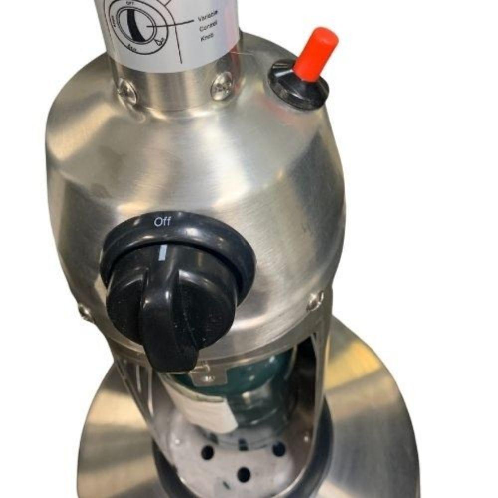 SUNHEAT Round Gold Tabletop Propane Patio Heater - Patio Fever
