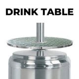 Drink Table for Mushroom Propane Patio Heater