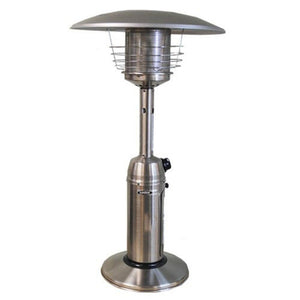 SUNHEAT Decorative Stainless Steel Round Tabletop Propane Patio Heater