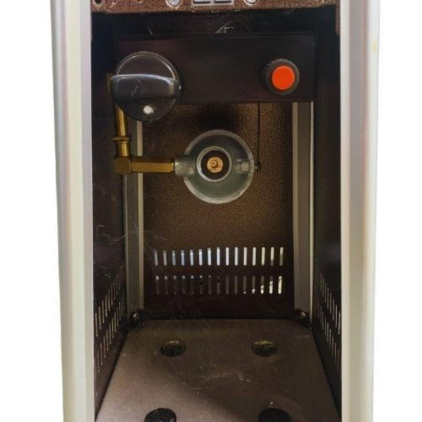 push button ignition system - close-up view