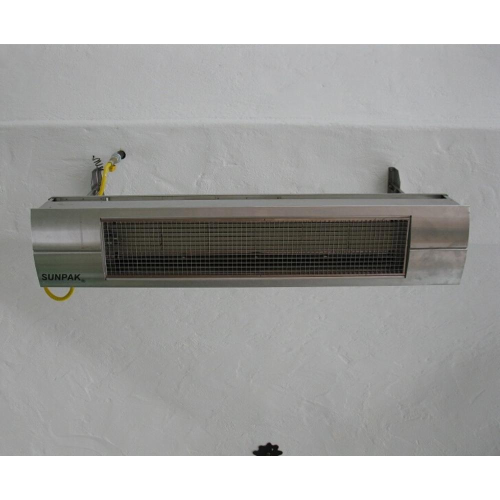 Sunpak S34 S TSR Stainless Steel Infrared Gas Heater Wall Mounted