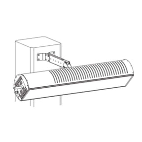 SunStar Black Powder Coated Column Mounting Kit