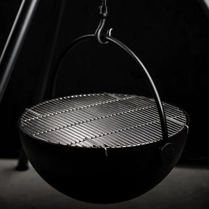 cowboy cauldron the dude fire pit grill cooking grill