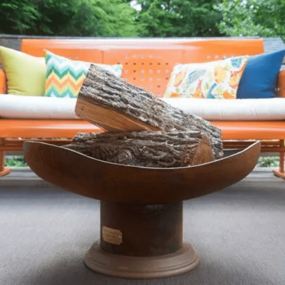 The Fire Pit Gallery 24-Inch Mini Sand Dune Steel Fire Bowl