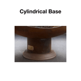 cylindrical base for mini sand dune fire bowl
