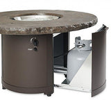The Outdoor GreatRoom Company Beacon marbelized noche sliding tank compartment