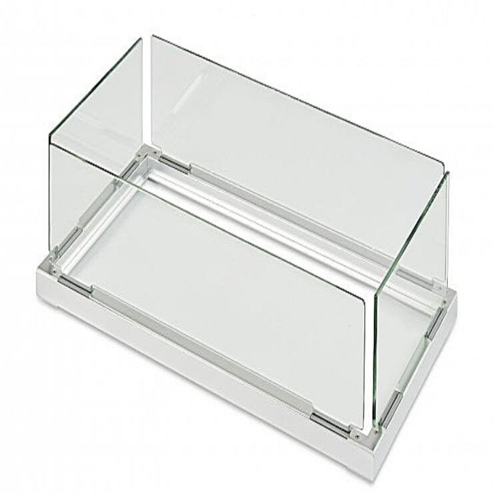 Folding Glass Guard for Gas Burners 12x24&quot;